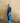 BLUE ILLETES DRESS