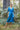 vanderwilde-vestidos cortos de fiesta-vestido midi azul-illetes-cocktail dress-vestidos de invitada