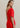 ROBE SWANILDA ROUGE TAILLE 34